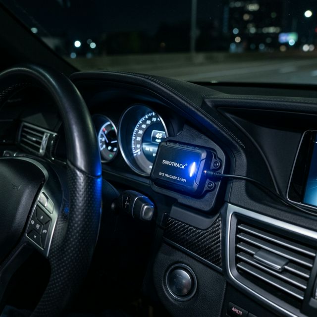 GPS Sinotrack instalado en coche en Burgos